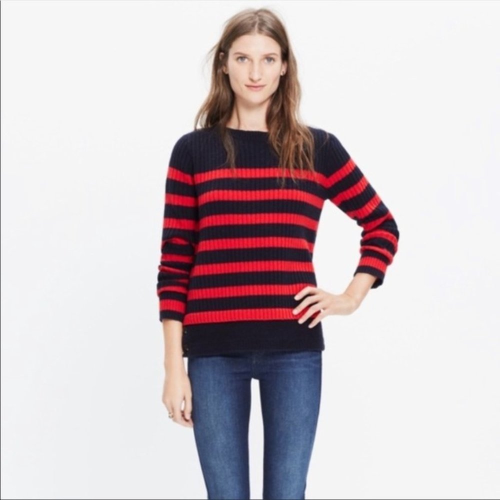 Madewell striped sweater